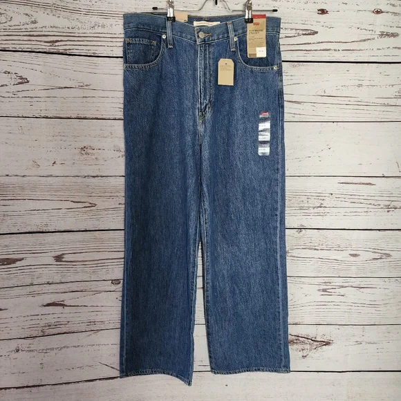 Levi's High Rise Straight Leg Jeans 31 NWT - Picture 5 of 8